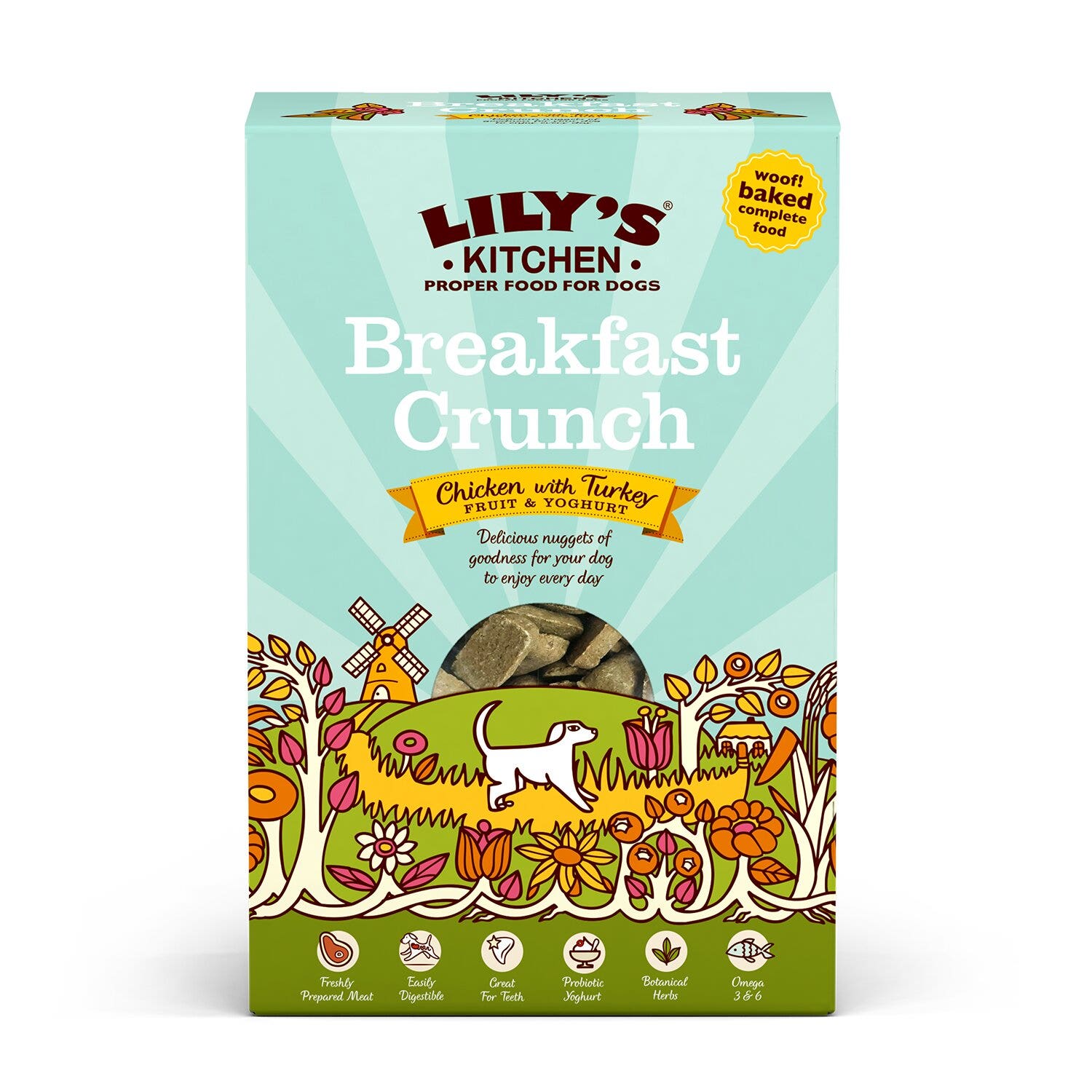 Lily's kitchen breakfast crunch adult dog 800gr