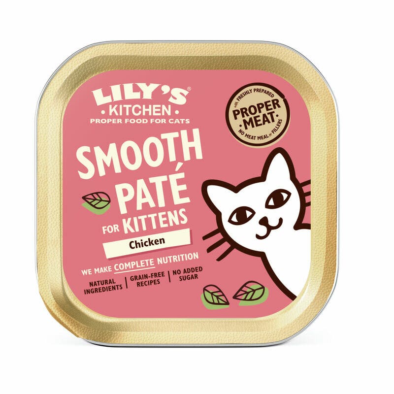 Lily's kitchen chicken patÃ© for kittens 85g