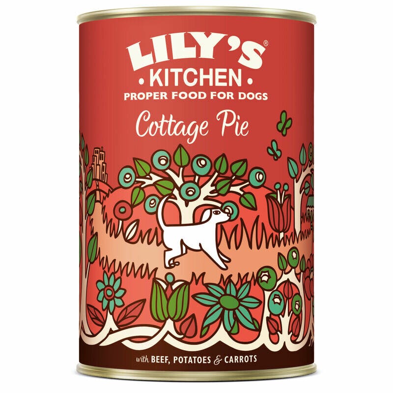 Lily's kitchen cottage pie adult dog 400g