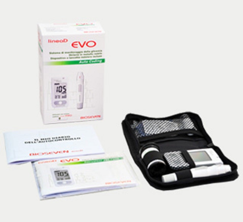 Linea d evo glucometro kit