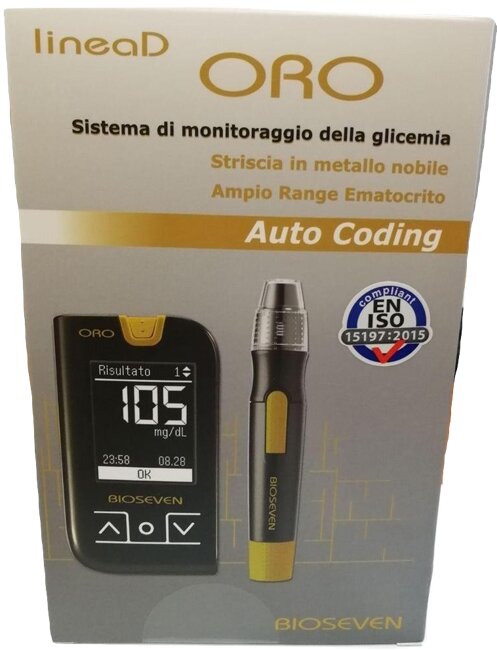 Linea d oro glucometro kit