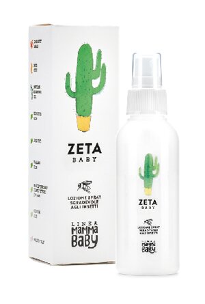 Linea mammababy zeta baby lozione spray sgradevole agli inse0 ml