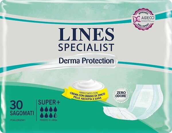 Lines speciale dermatologico sag super+ 30p