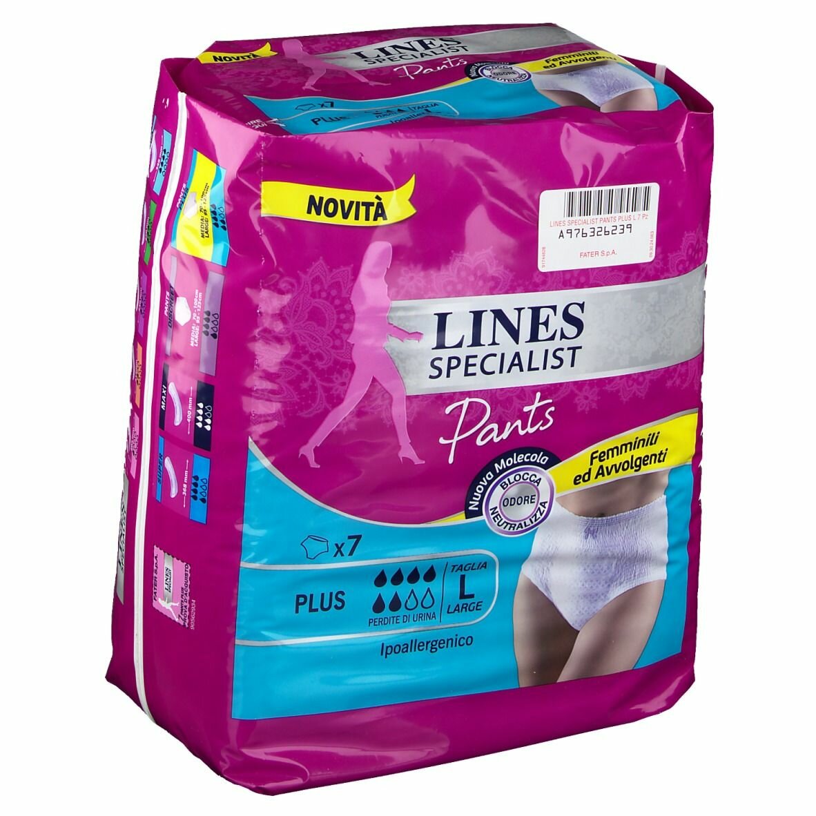 Lines specialist pants plus l farma 7 pezzi