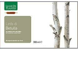 Linfa di betulla biologico 20 ampolle bevibili da 15 ml