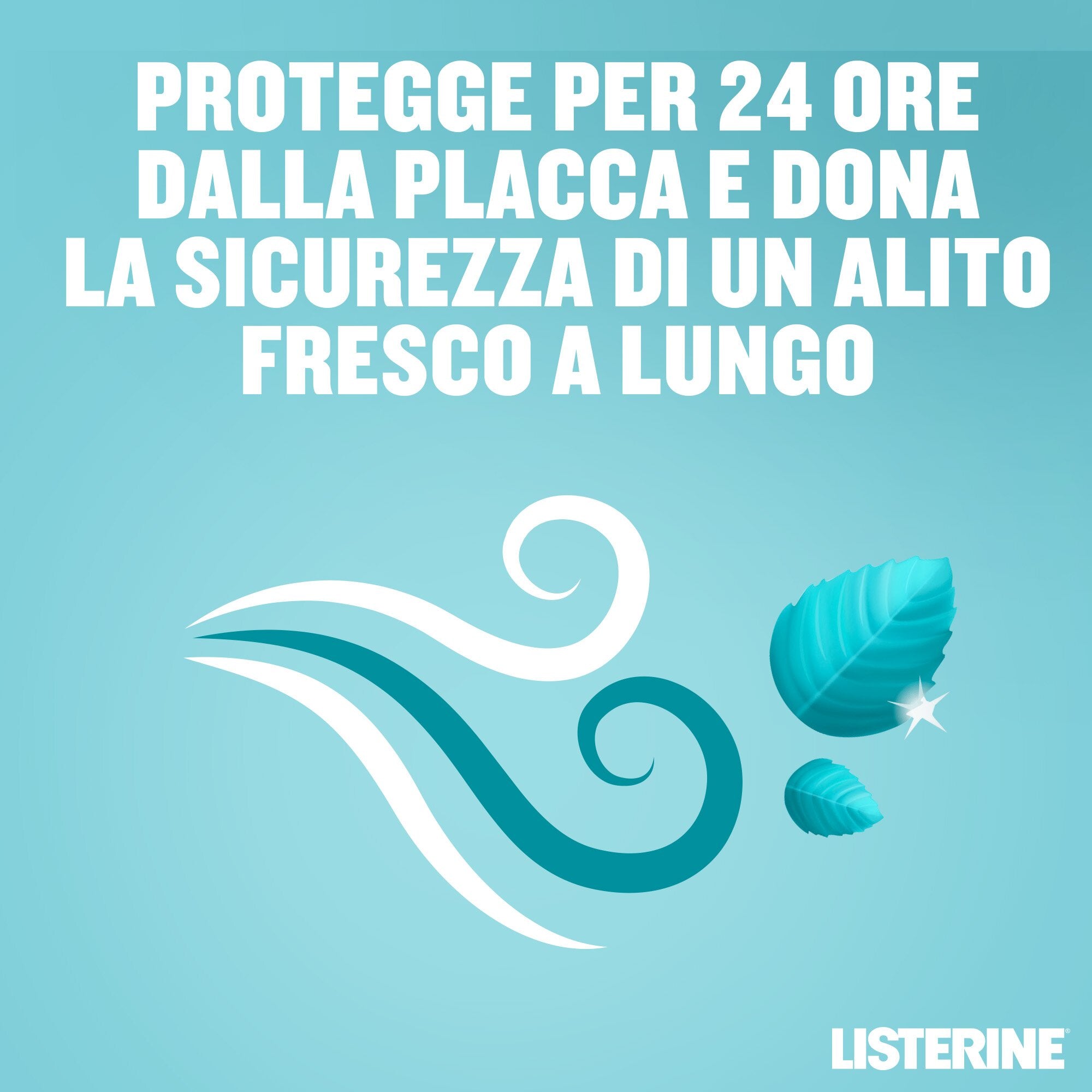 Listerine Collutorio Cool Mint Zero Alcol Gusto Delicato 95 ml