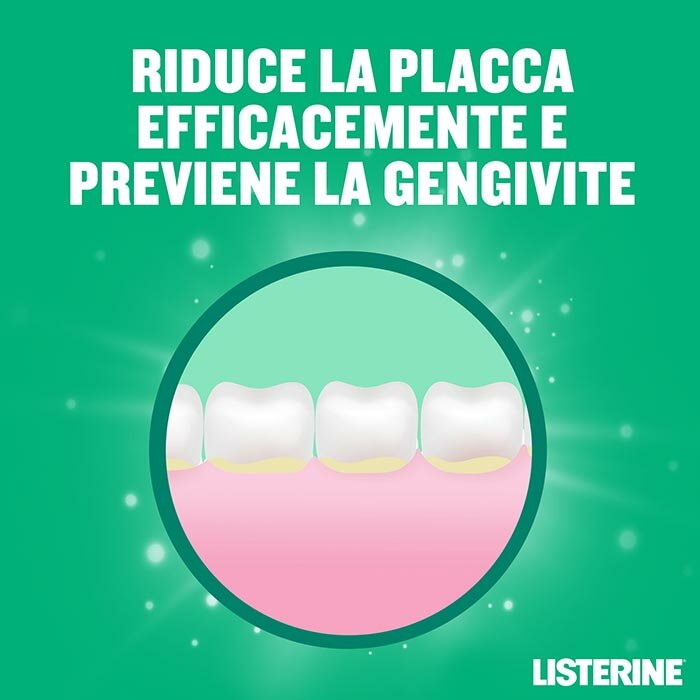 Listerine Collutorio Difesa Denti e Gengive 2 X 500 ml
