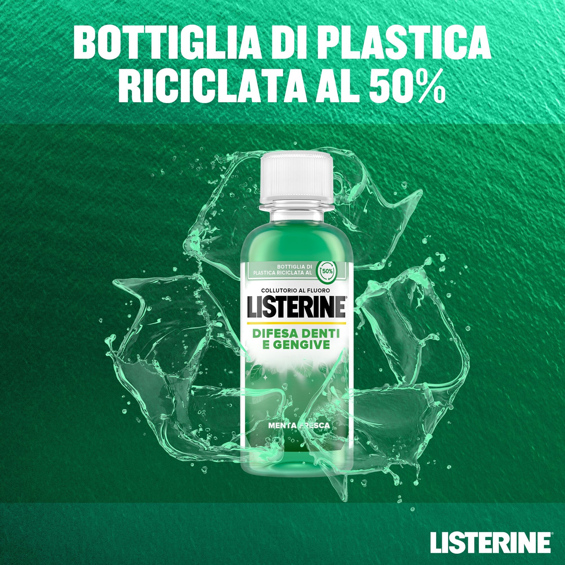 Listerine Collutorio Difesa Denti e Gengive 95 ml