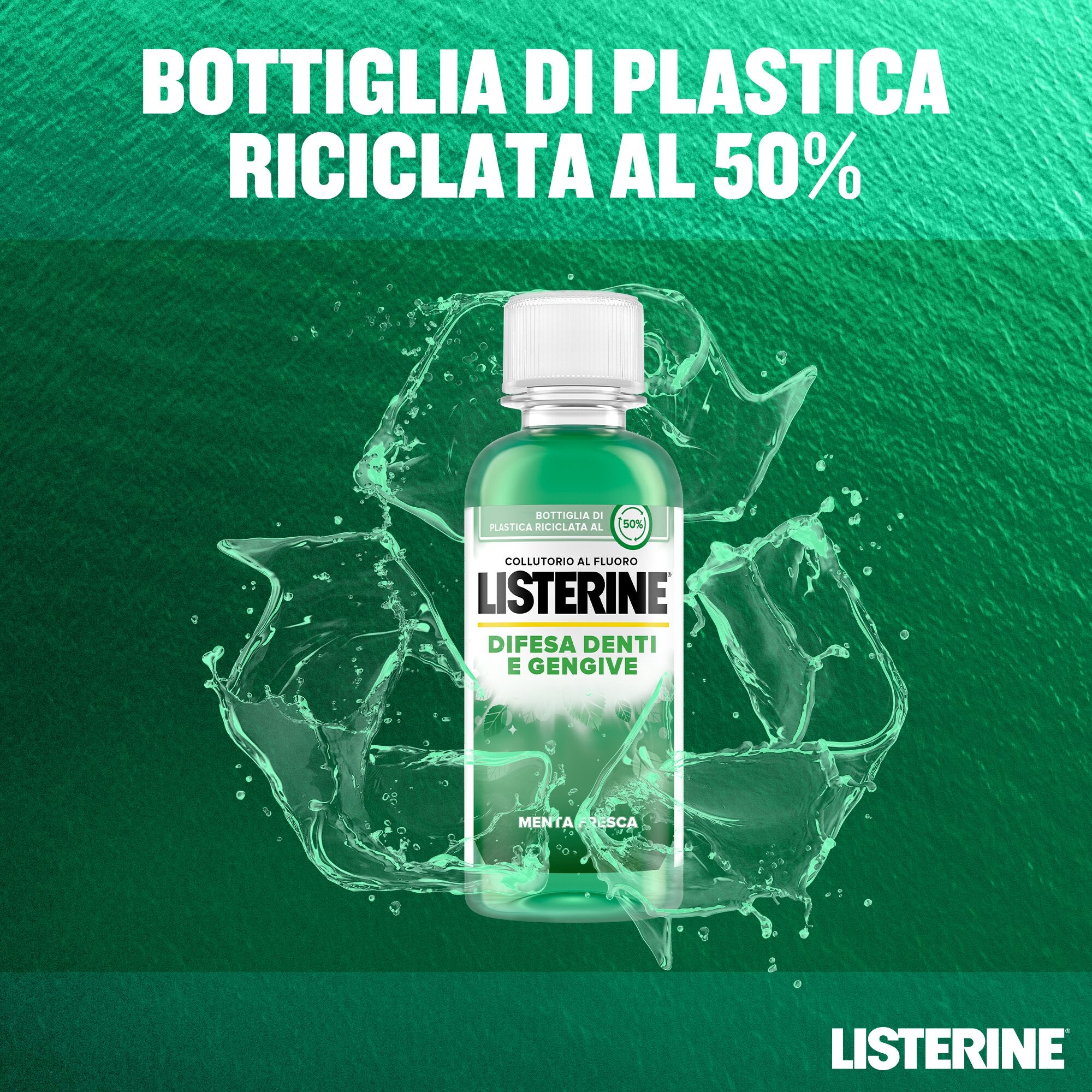Listerine Collutorio Difesa Denti e Gengive 95 ml