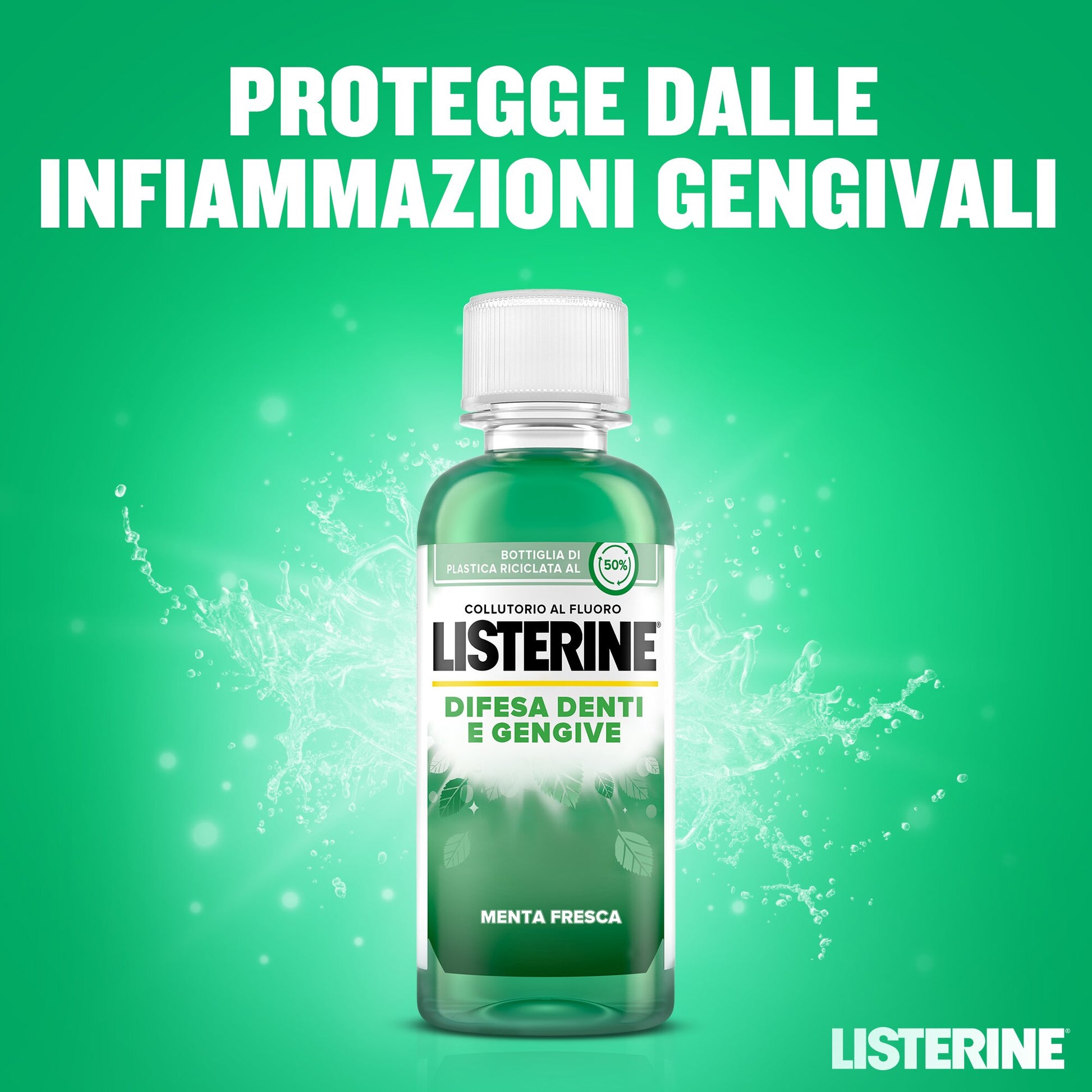 Listerine Collutorio Difesa Denti e Gengive 95 ml