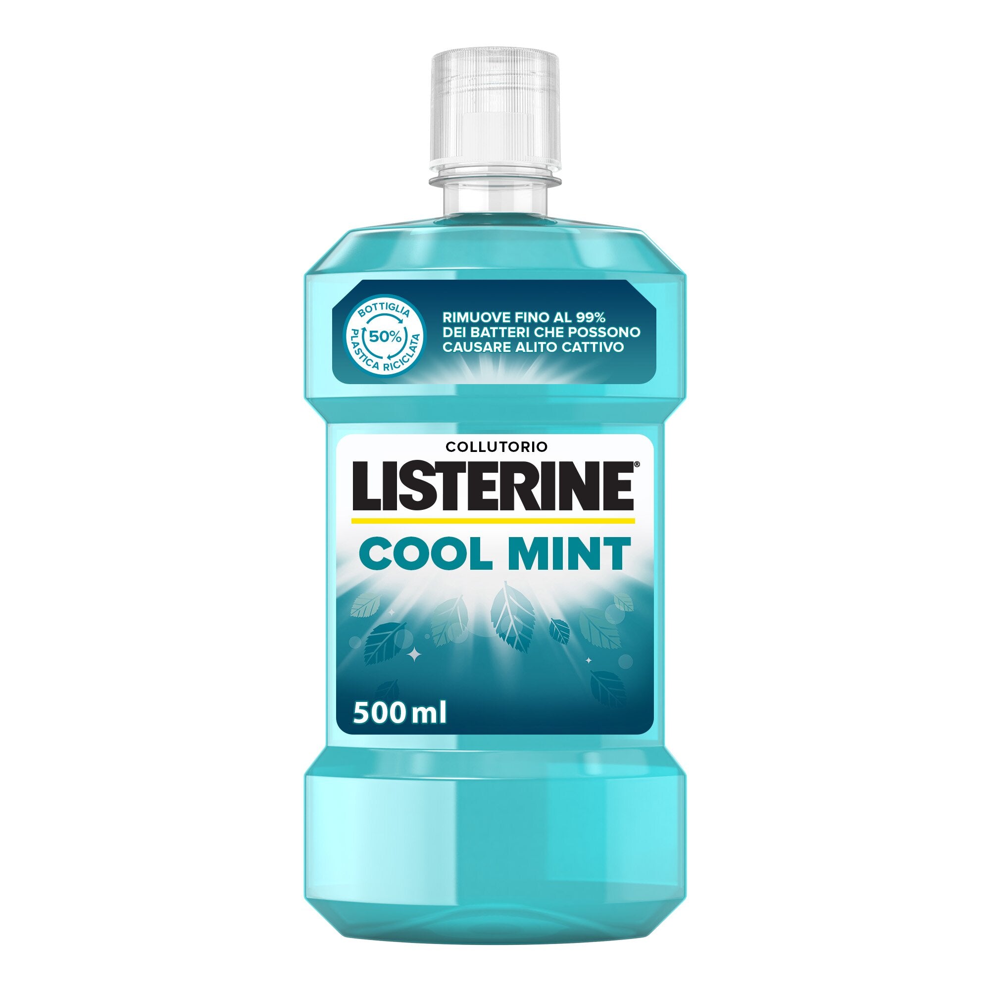Listerine Cool Mint Collutorio alla Menta Anti Placca 500 ml