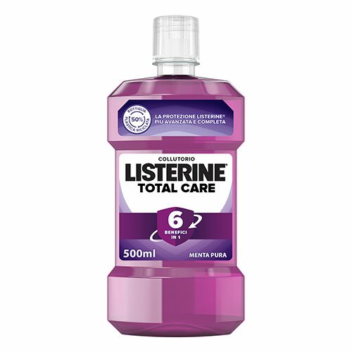 Listerine Total Care Collutorio Menta Pura 500 ml