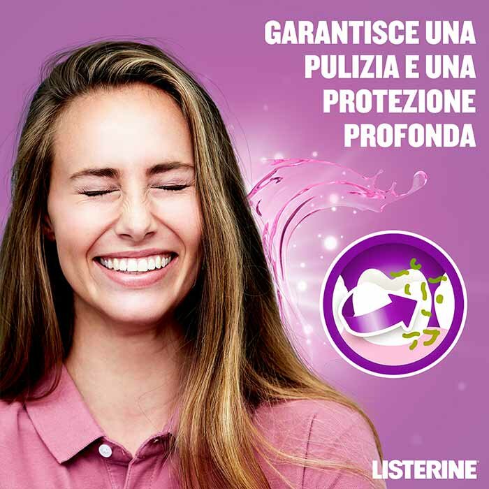 Listerine Total Care Delicato Collutorio Senza Alcool 2 x 500 ml