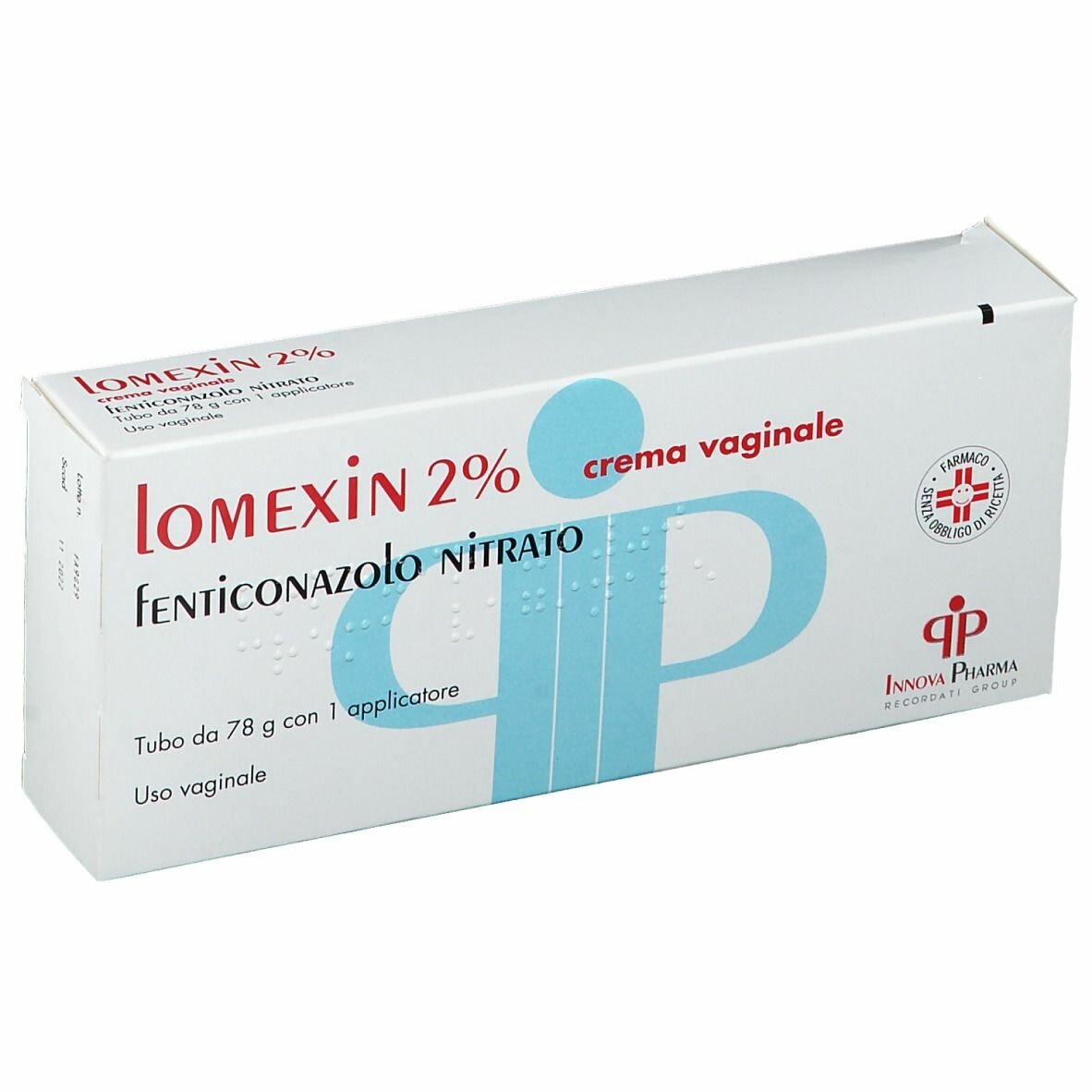 Lomexin crema vaginale 78g 2% + 1applicatore