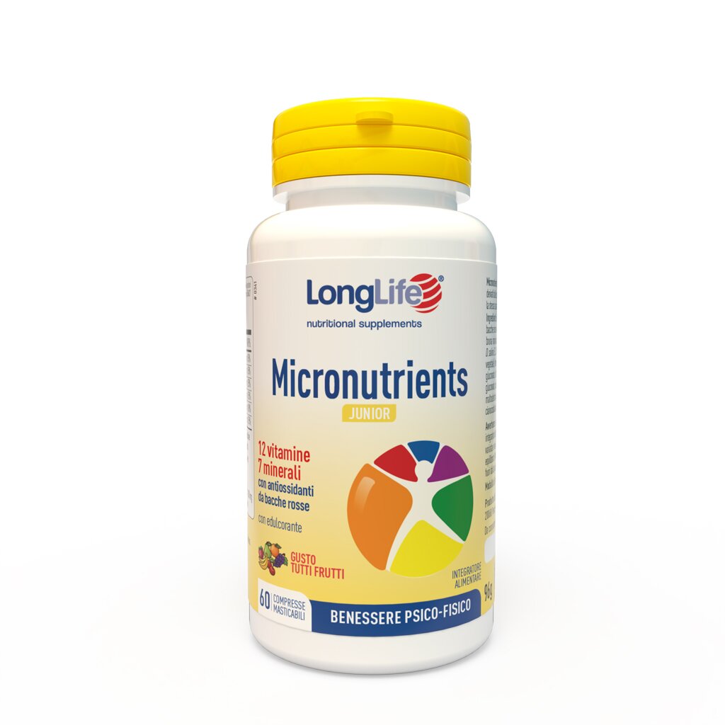 Longlife micronutrients junior 60 tavolette
