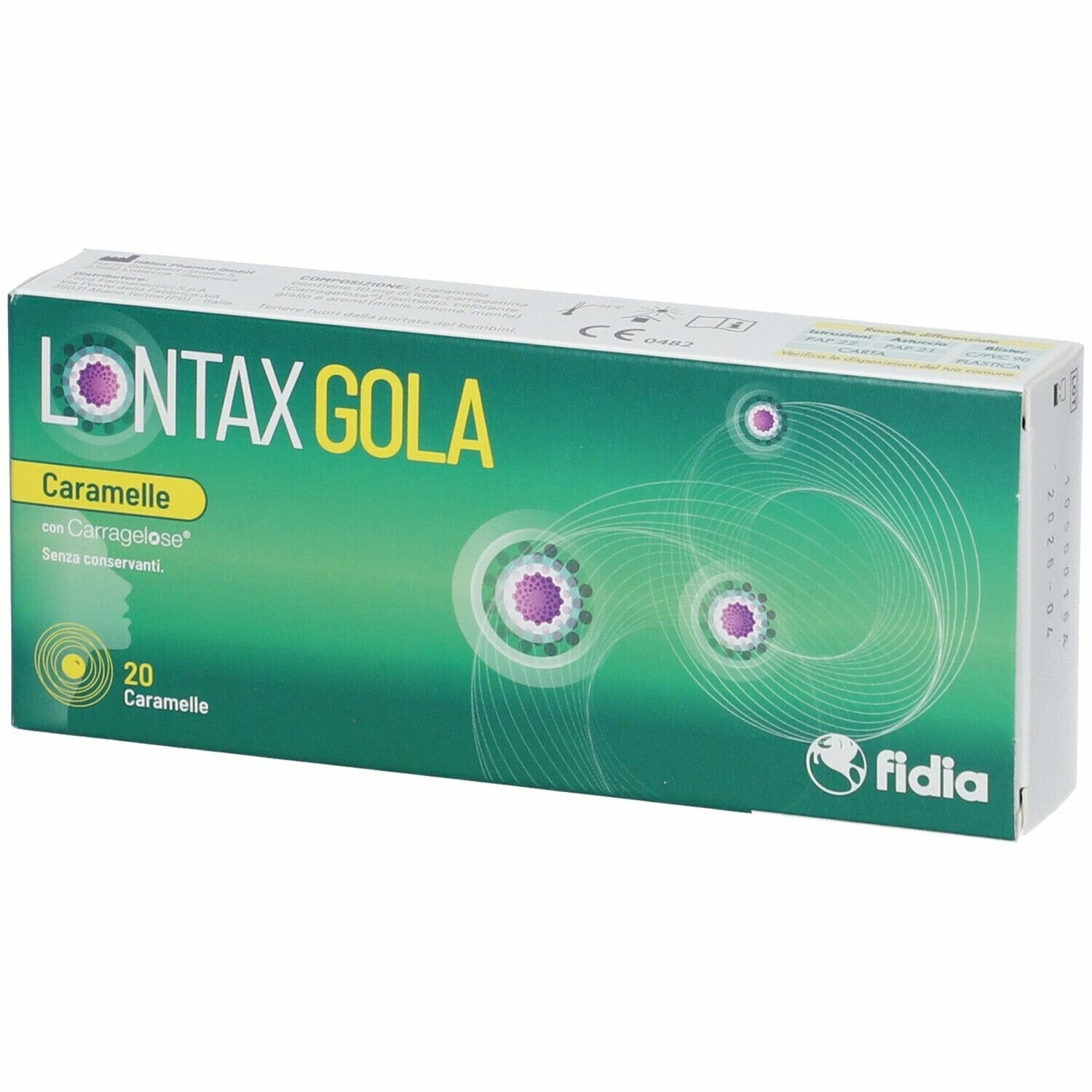 Lontax gola 20caramelle