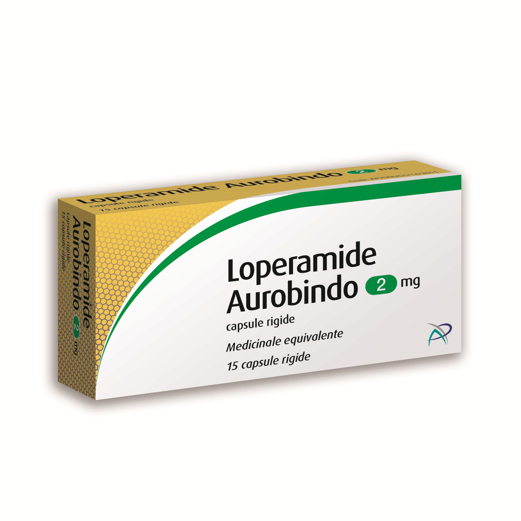 Loperamide aur 2 mg capsule rigide 15 capsule in blister pvc/al
