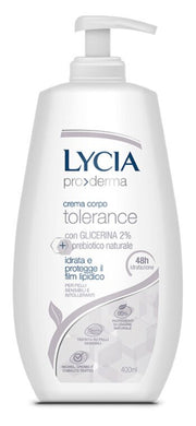Lycia proderma crema corpo tolerance 400 ml
