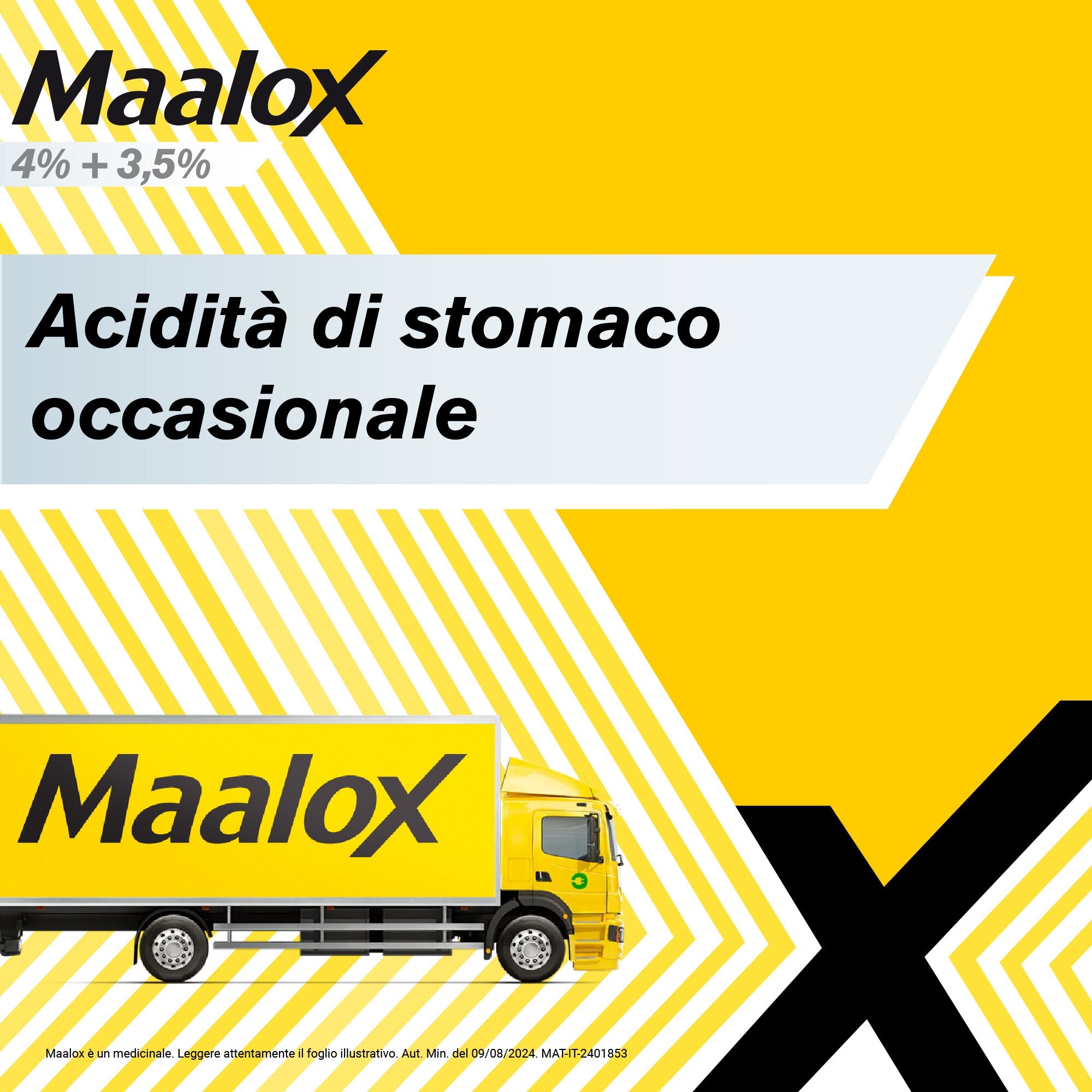 Maalox 400+400 Sospensione Orale Contro Acidità di Stomaco Occasionale 250 ml