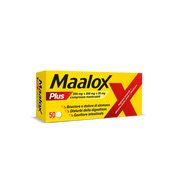 Maalox Plus 50 Compresse Masticabili Antiacido Antigonfiore