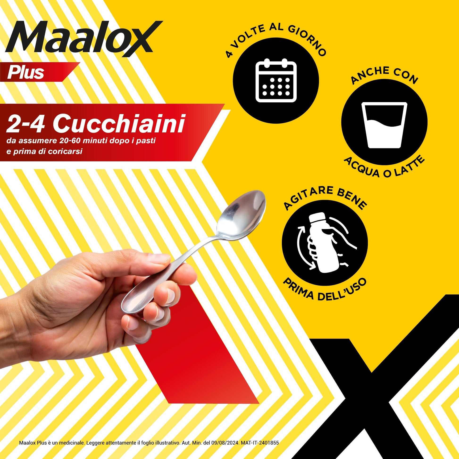 Maalox Plus Sospensione Orale Antiacido 250 ml