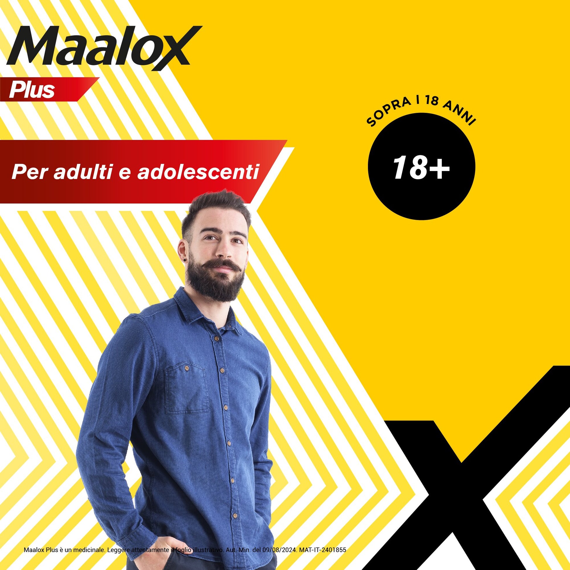 Maalox Plus Sospensione Orale Antiacido 250 ml