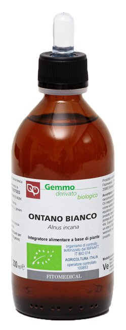 Macerato glicerinato ontano bianco bio 200 ml
