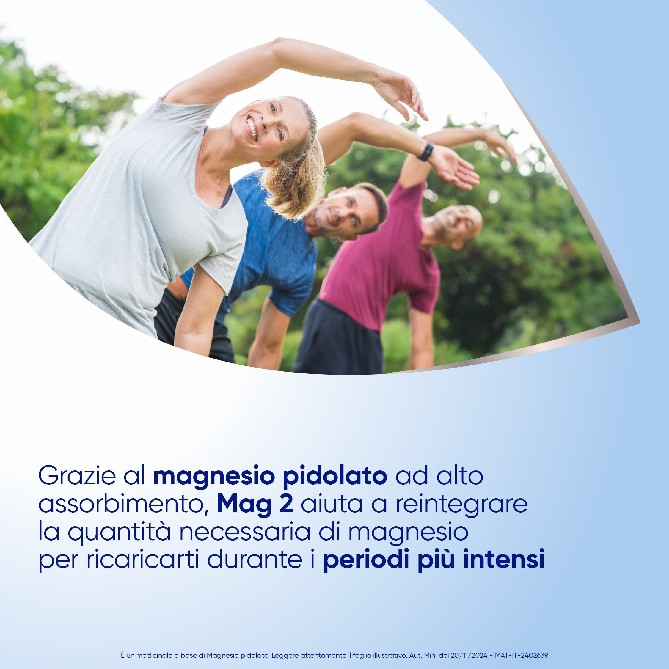 Mag2 Granulato 2,25g Magnesio Pidolato 40 Bustine