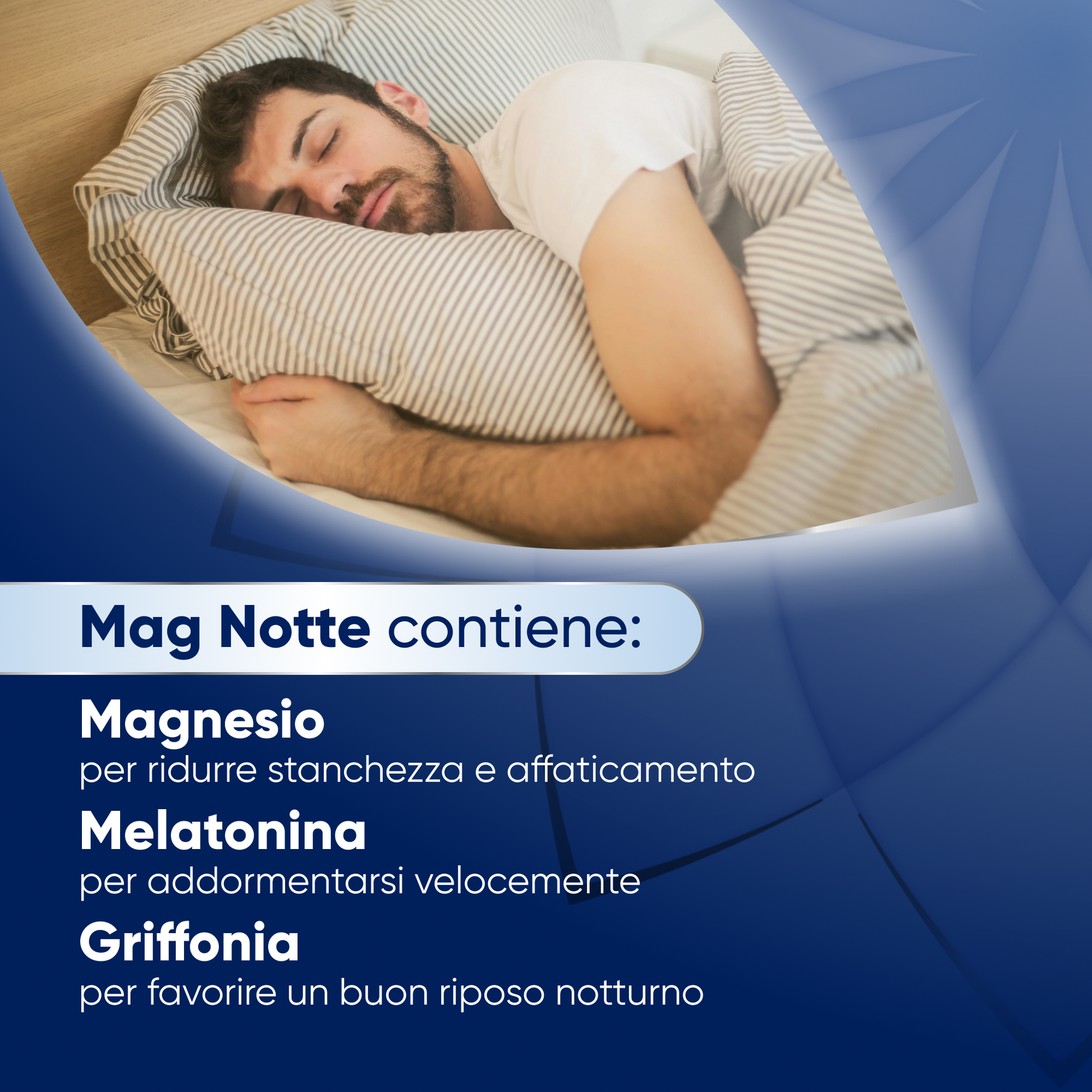 Mag Notte Integratore Sonno con Magnesio 24 Bustine
