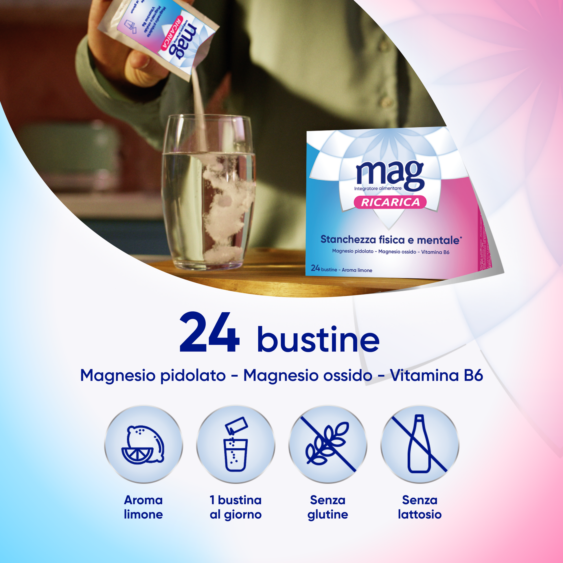 Mag ricarica 24 ore 24 bustine