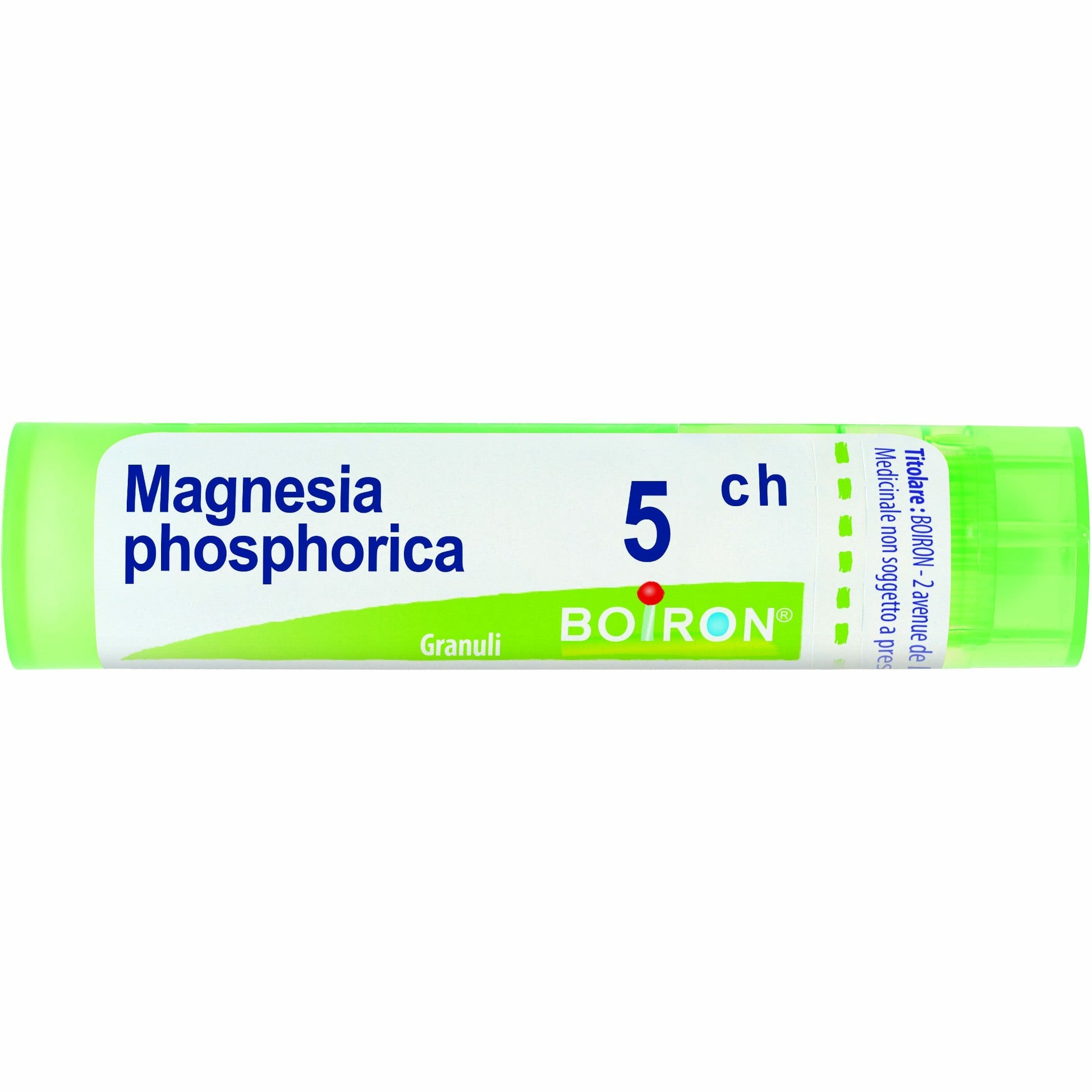 Magnesia phosphorica 80 granuli 5 ch contenitore multidose