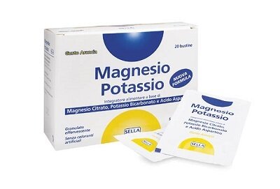 Magnesio potassio sella new 20 bustine da 4 g