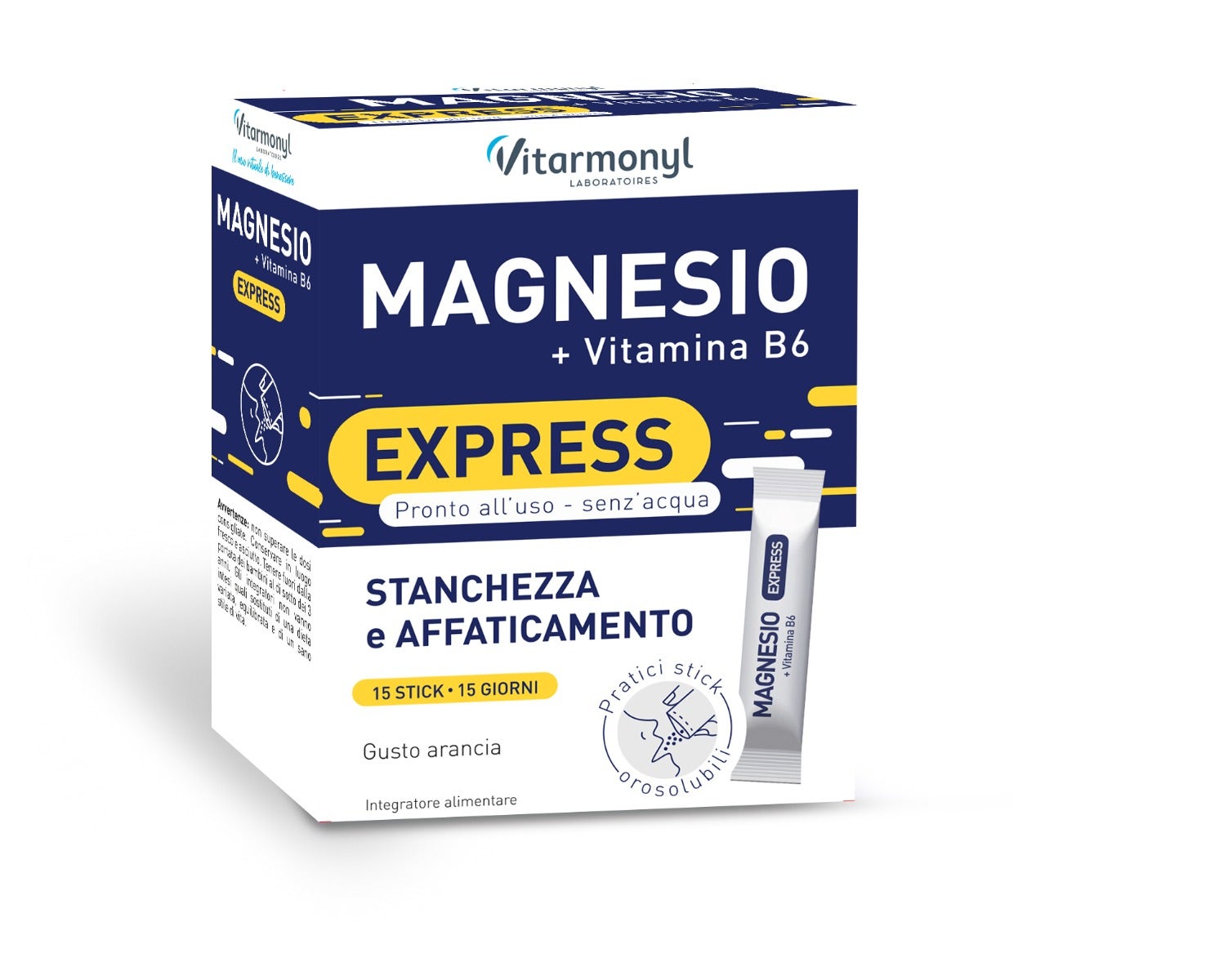 Magnesio + vit b6 expr 15stick