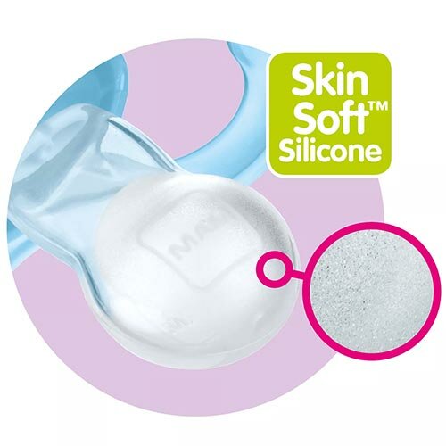 Mam Air Succhietto 16+ Mesi Silicone Maschio 2 Pezzi