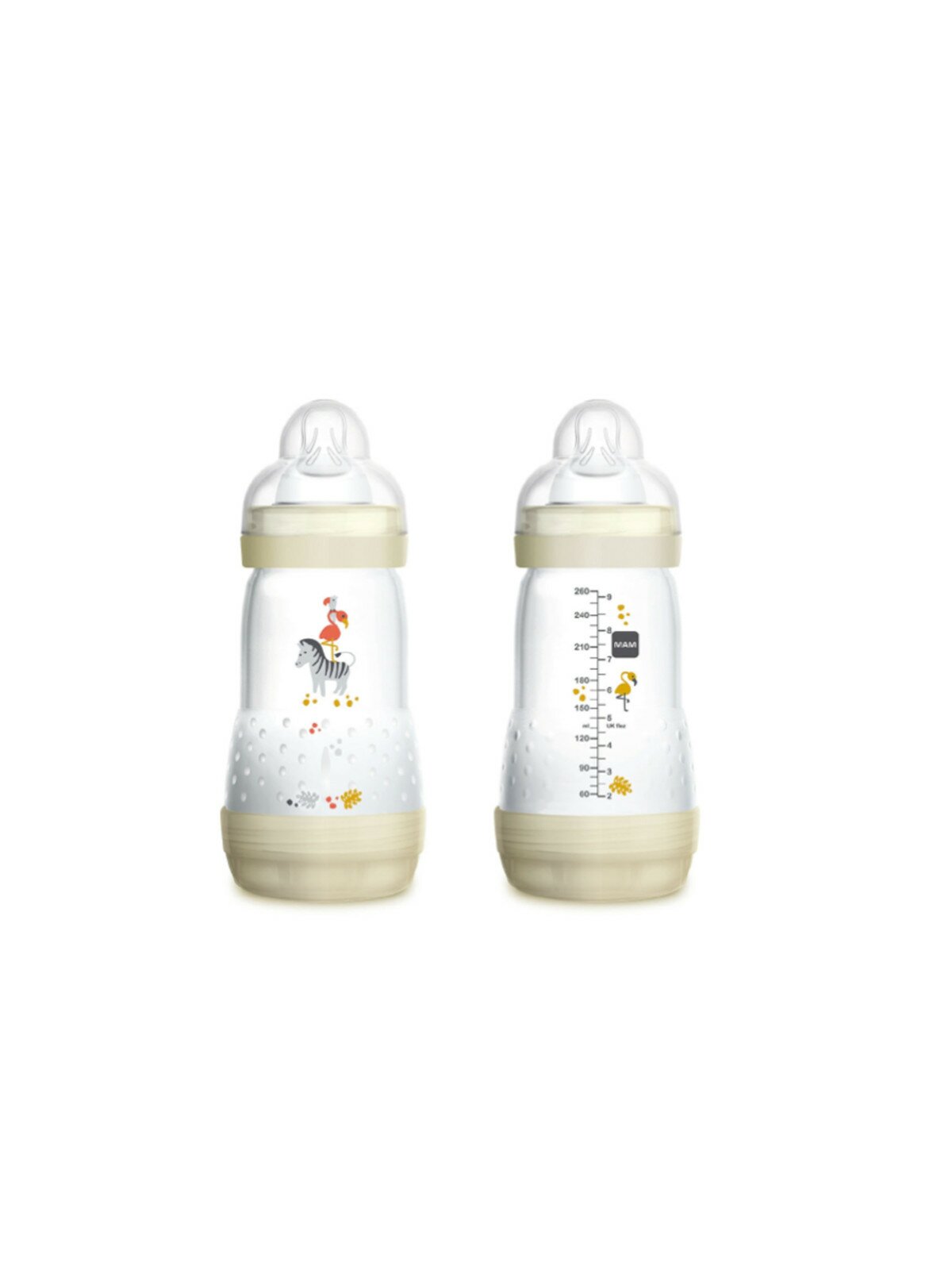 Mam biberon easy start 260ml doppia confezione neutro