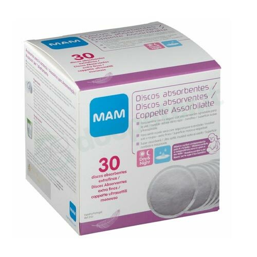 Mam Ultra Sottili e Traspiranti 30 Coppette Assorbilatte 