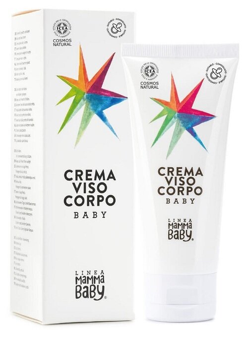 Mammababy crema viso corpo baby cosmos natural 100 ml