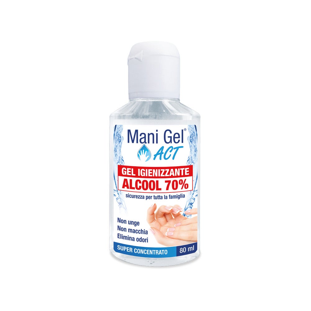 Mani gel active igienizzante mani alcool 70% 80 ml