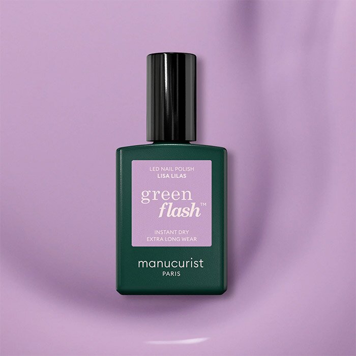 Manucurist Paris Green Flash Lisa Lilas Smalto 15 ml