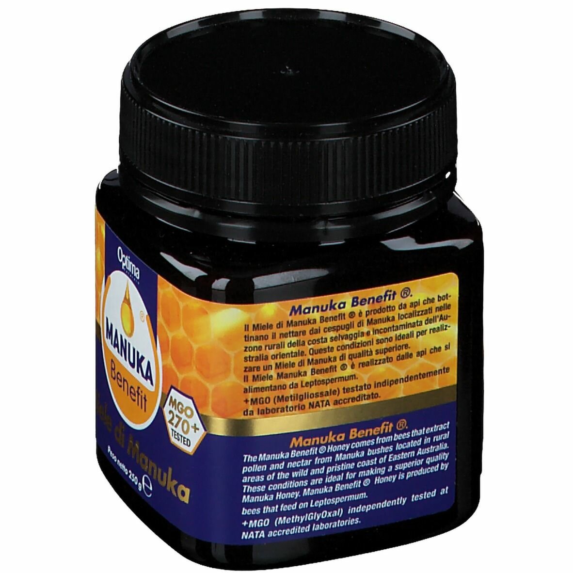 Manuka benefit miele 270+ mgo