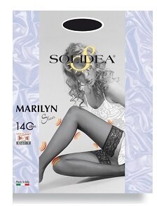 Marilyn 140 sheer calza autoreggente glace' s