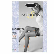 Marilyn 70 sheer calza autoreggente sabbia taglia 1