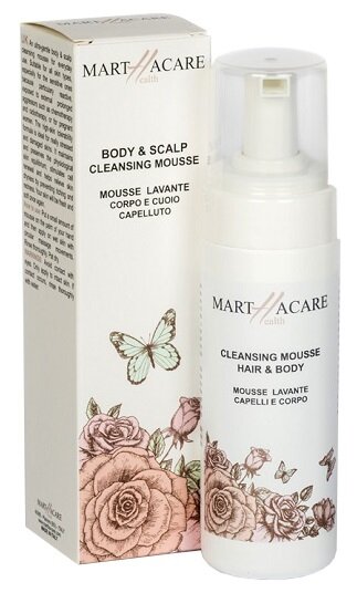 Martha health care mousse lavante corpo e cuoio capelluto 150 ml
