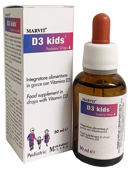 Marvit d3 kids gocce 30 ml