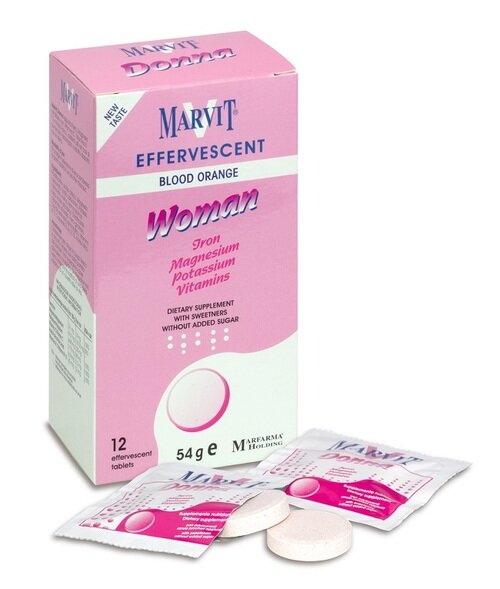 Marvit donna 12 compresse effervescenti
