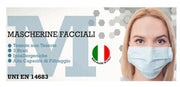 Mascherina facciale chirurgica desimask iir 3 strati tnt 50 pezzi