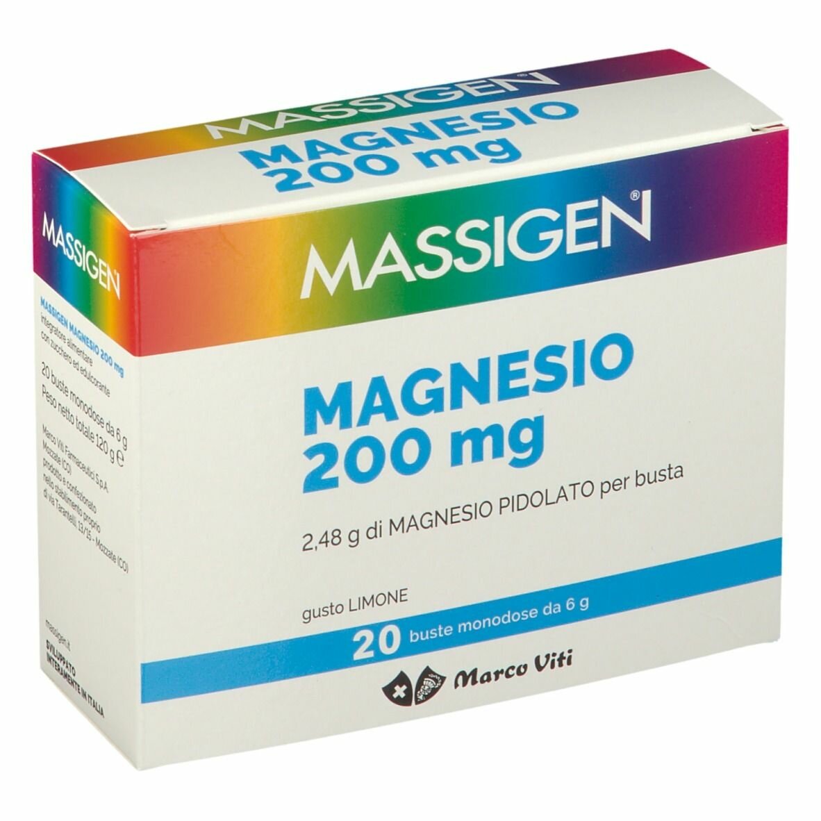 Massigen magnesio 20 bustine