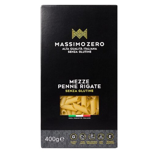 Massimo zero mezze penne rigate 400 g