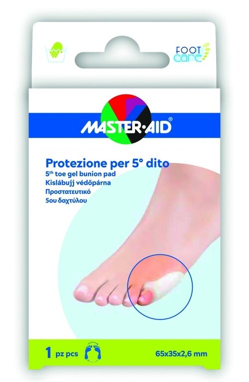 Master-aid foot care protezione gel 5 dito 1 pezzo
