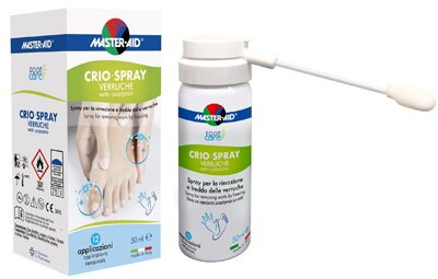 Master-aid footcare crio spray verruche 50 ml